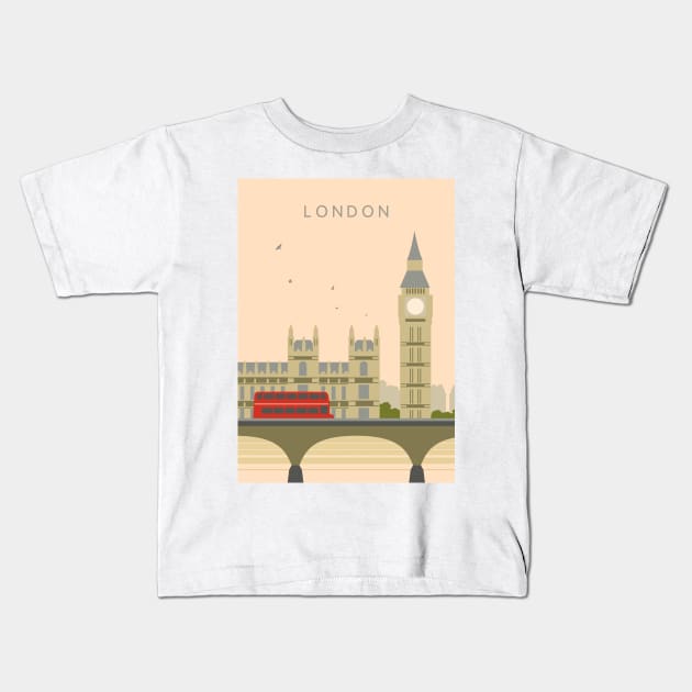 London Kids T-Shirt by Zakaria Azis